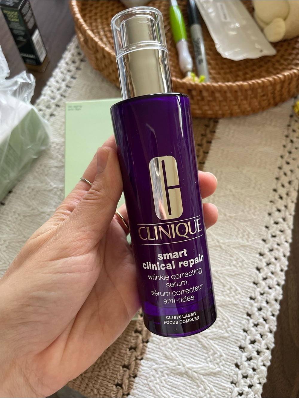 Clinique Smart Clinical Repair Serum - Deep Purple & Silver Pump